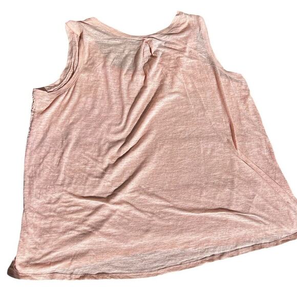 Torrid 4 (26) 4X women’s tank top with lace, peach - Picture 2 of 9